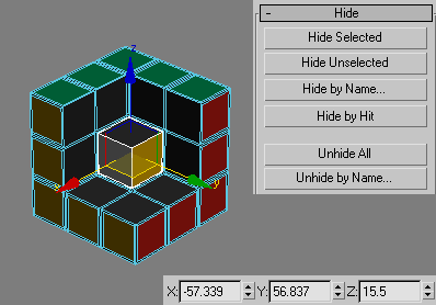 Анимируем знаменитый кубик рубика в 3ds max